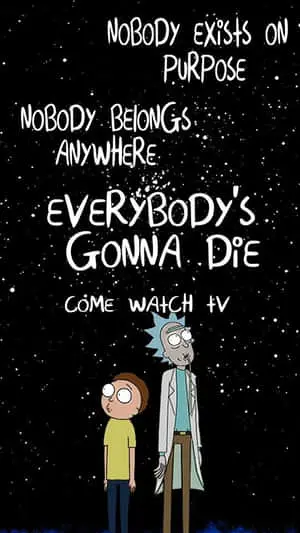  Caption: Wubba Lubba Dub Dub! Rick and Morty Adventure 